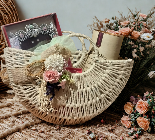 The Jute Elegance — Boho Wedding Hamper